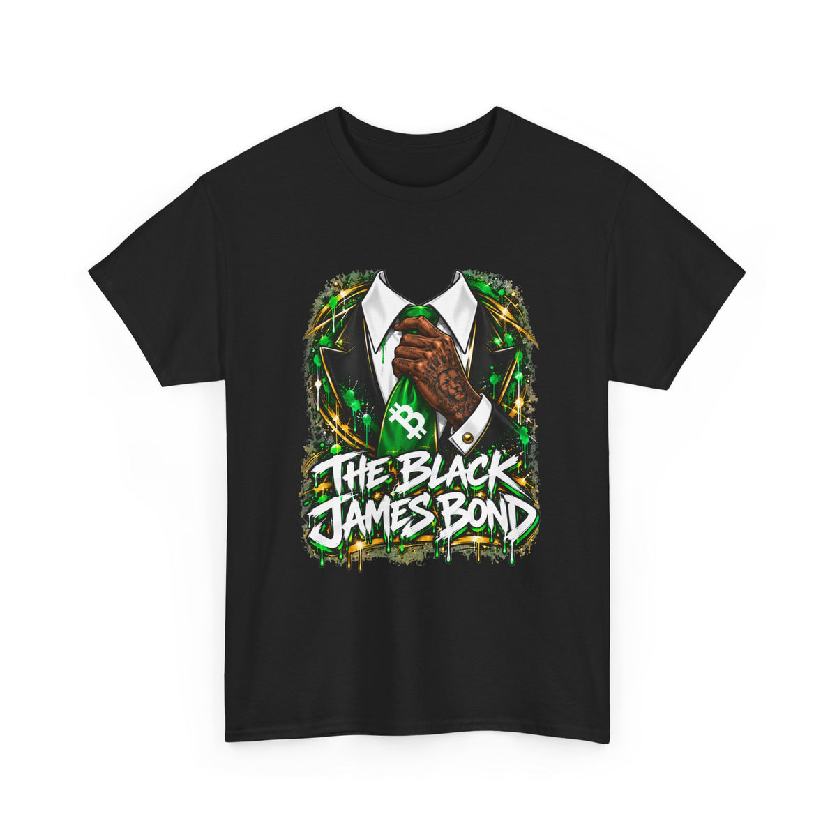 Green Tie Agent Tee