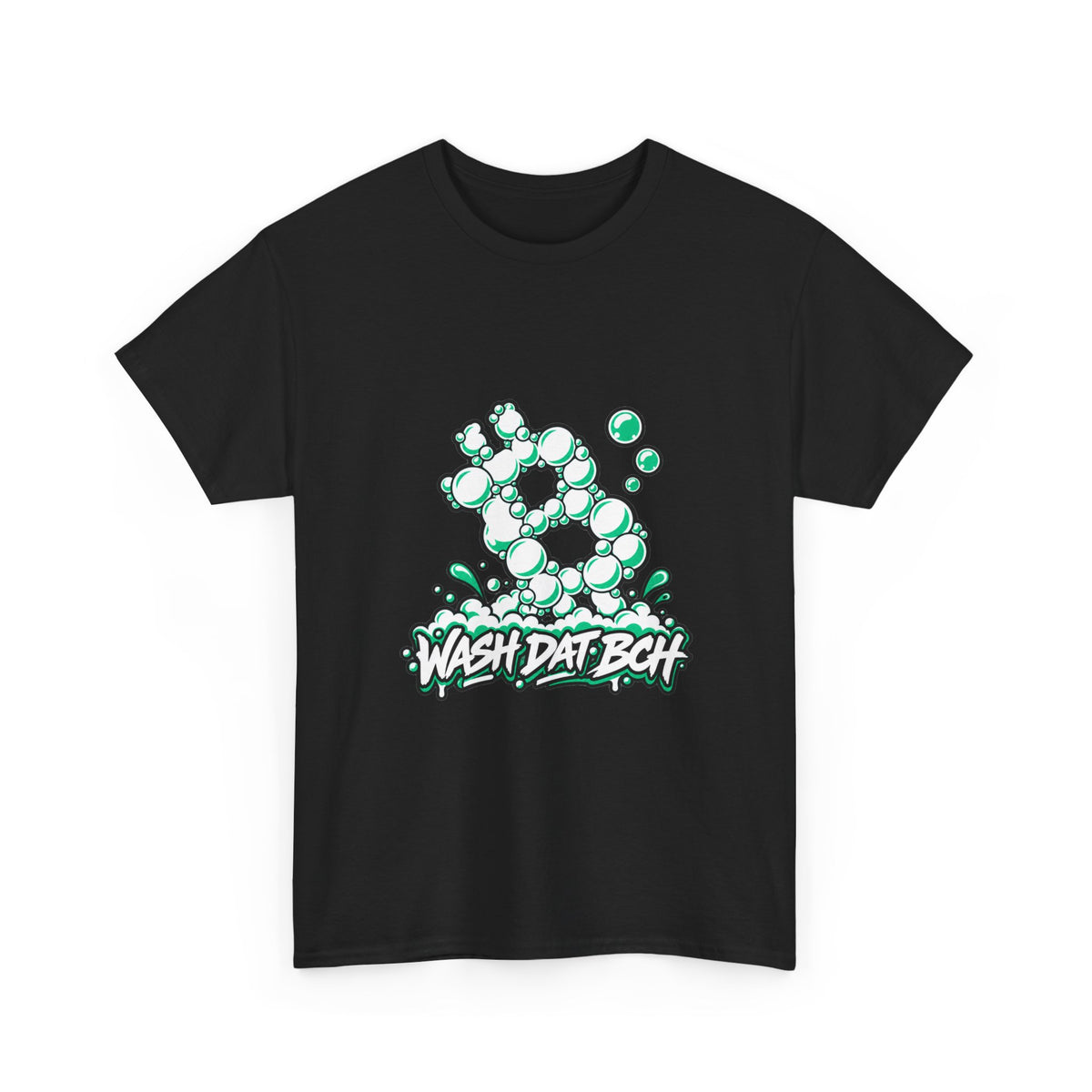WASH DAT BCH — Bubble Cash Tee