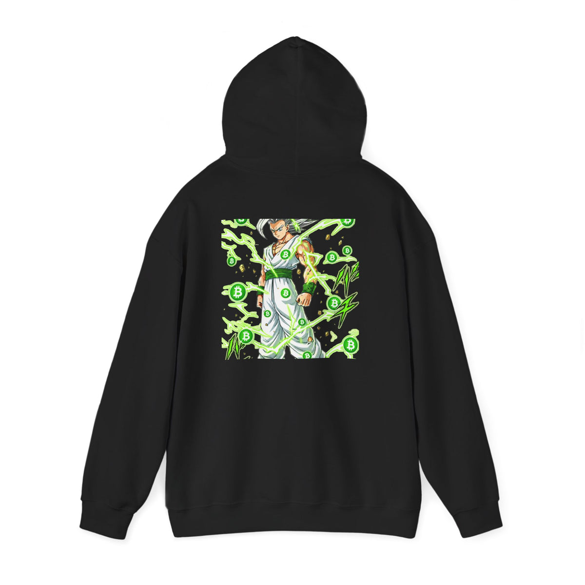 Silver Manga Warrior Hoodie