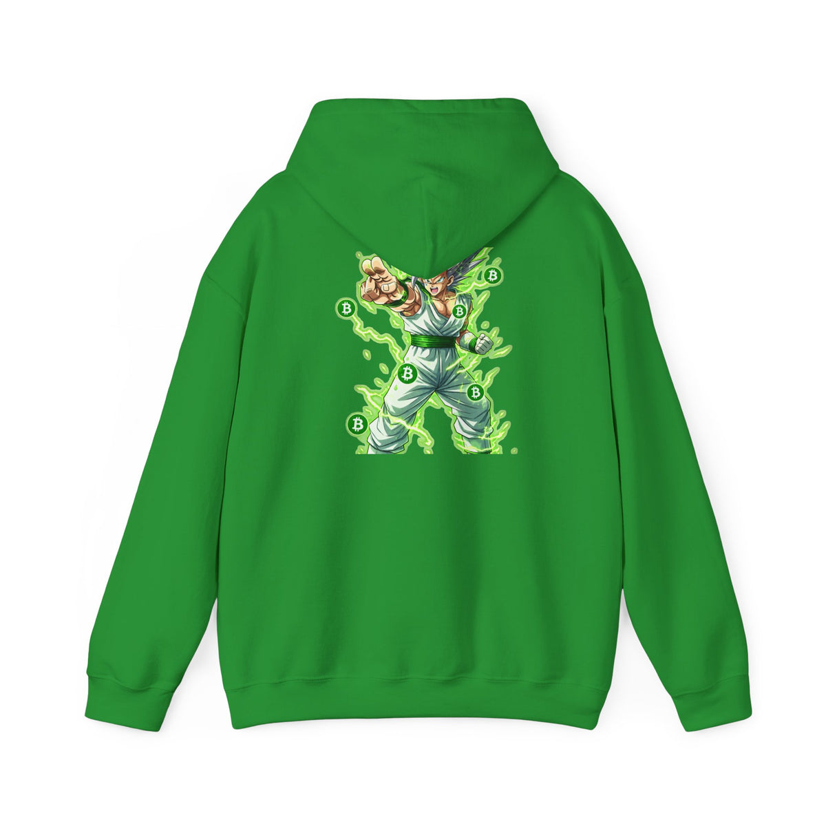 Silver Pointing Warrior Hoodie