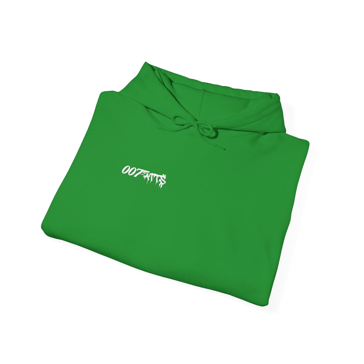 Green Tie Agent Hoodie
