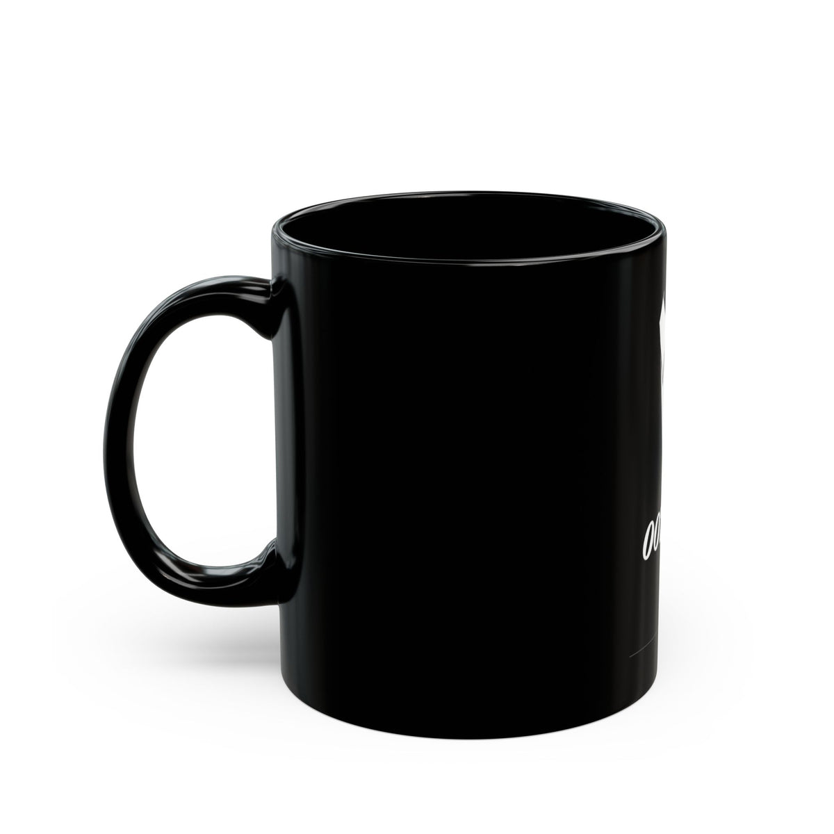 Green Tie Agent Black Mug
