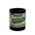 Real Money Bill Black Mug
