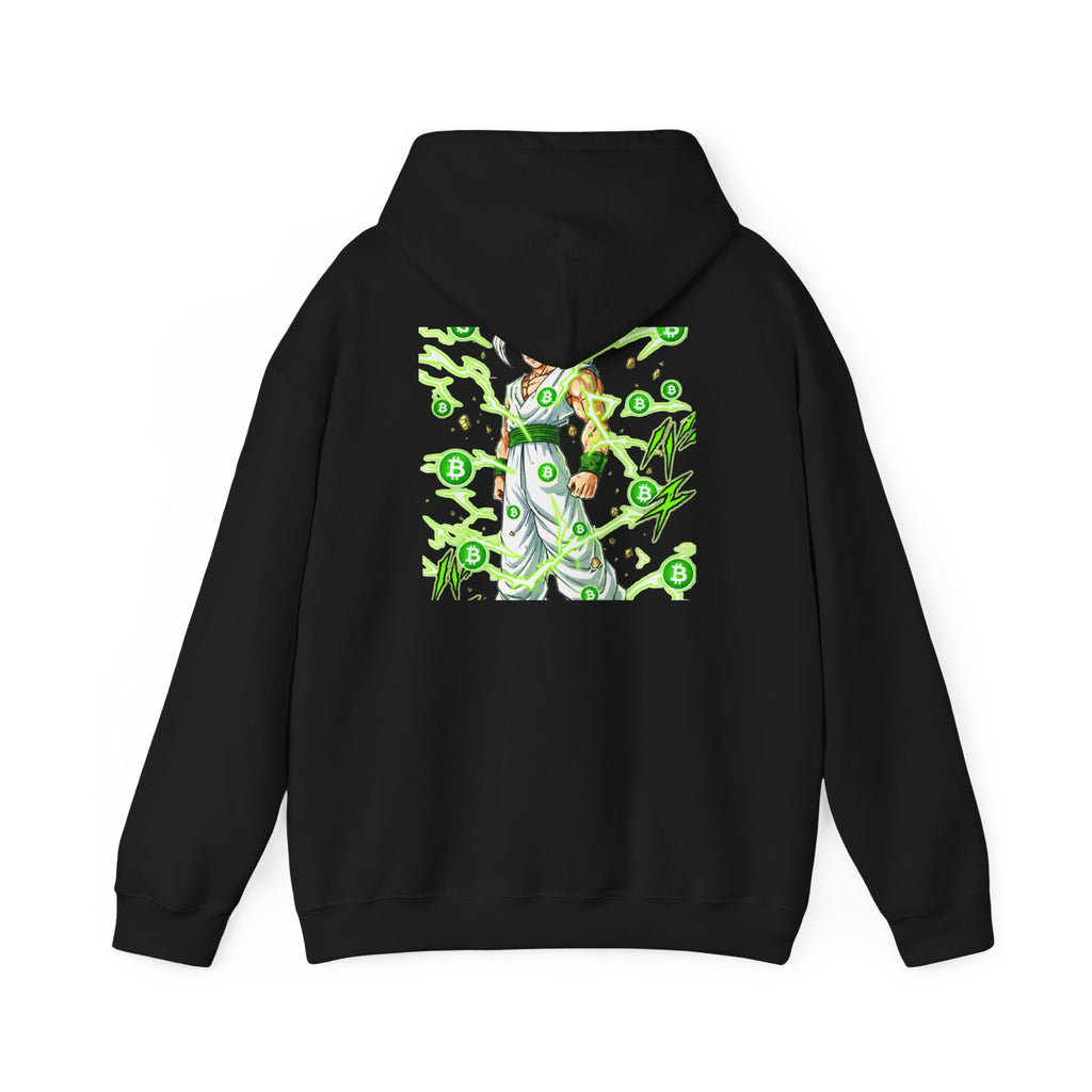 Silver Manga Warrior Hoodie
