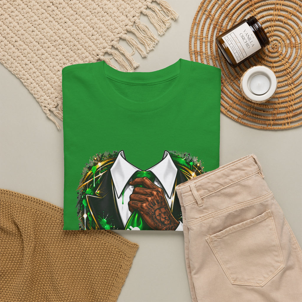 Green Tie Agent Tee