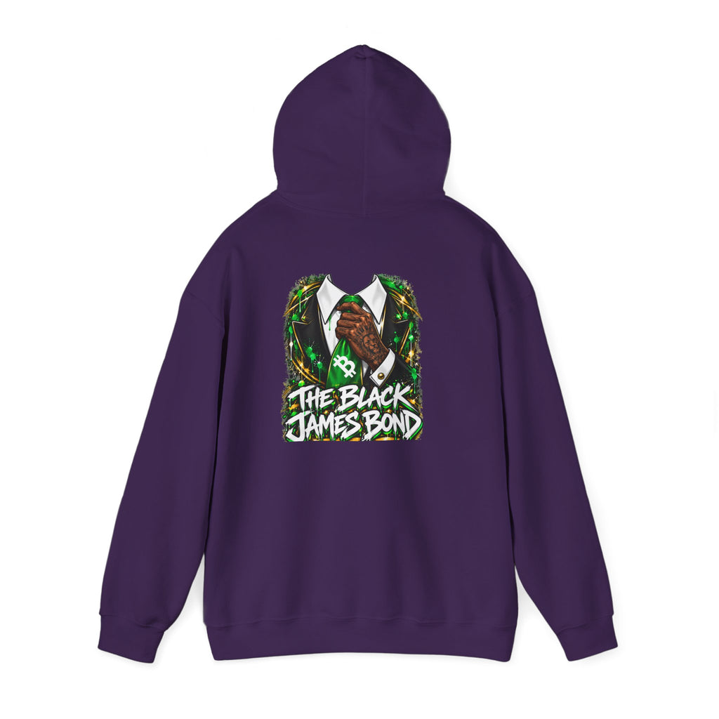 Green Tie Agent Hoodie