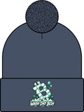 WASH DAT BCH — Bubble Cash Skullie (Green/White)