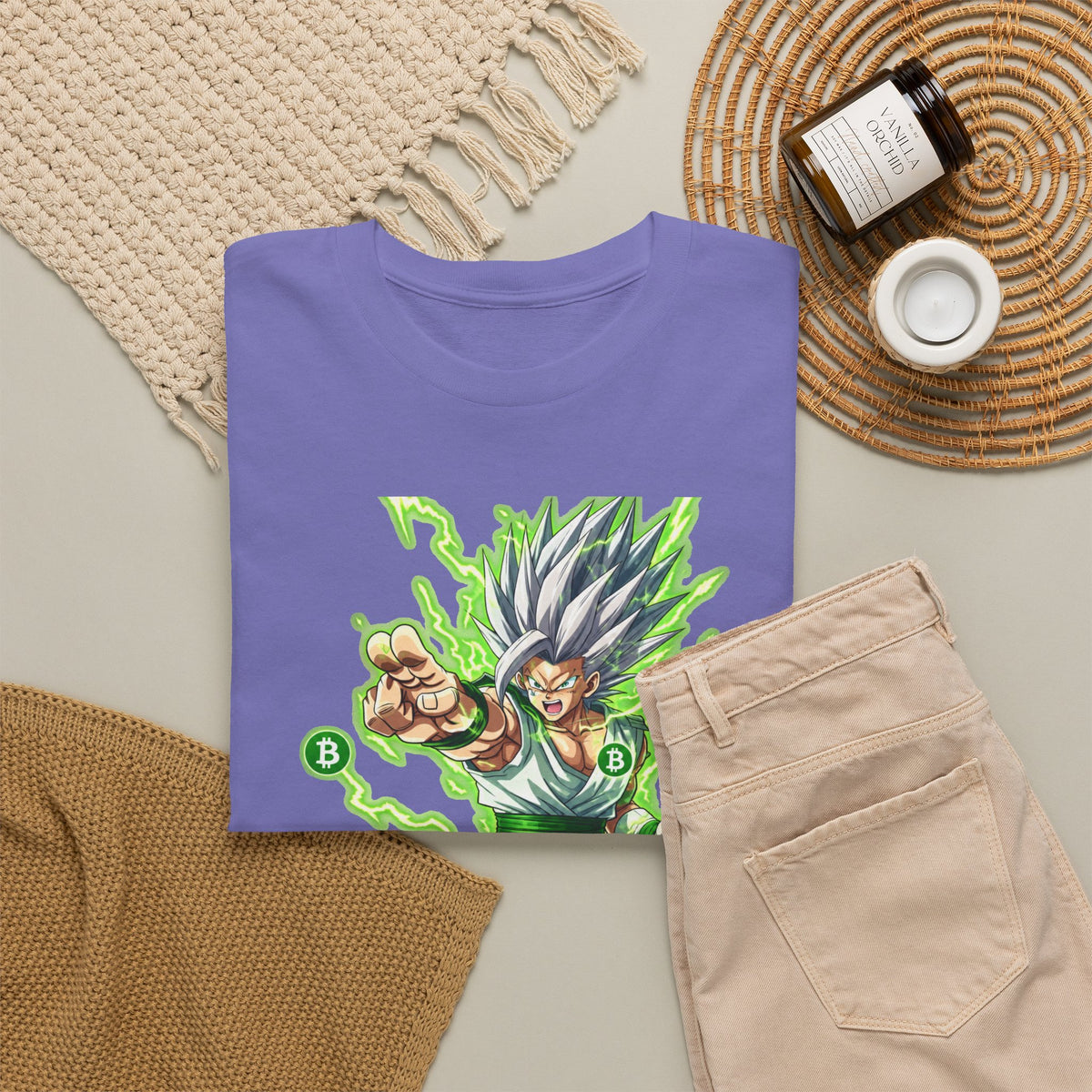 Silver Pointing Warrior Tee