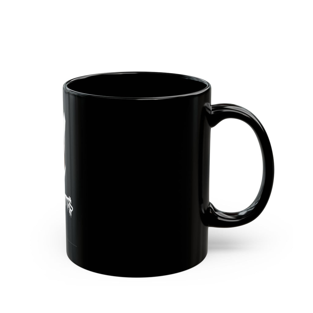 Green Tie Agent Black Mug