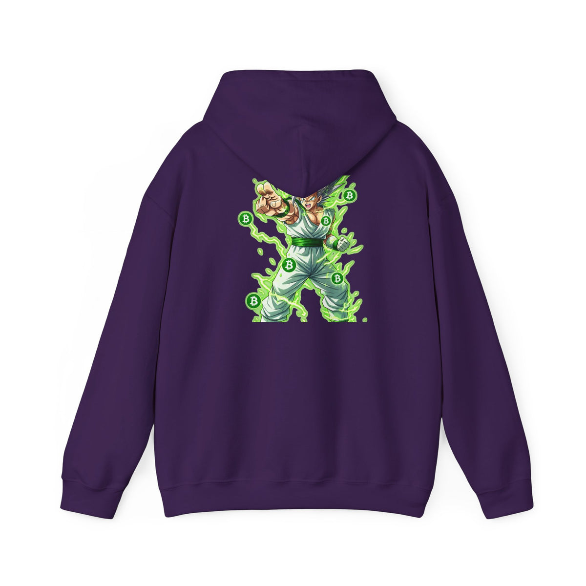 Silver Pointing Warrior Hoodie