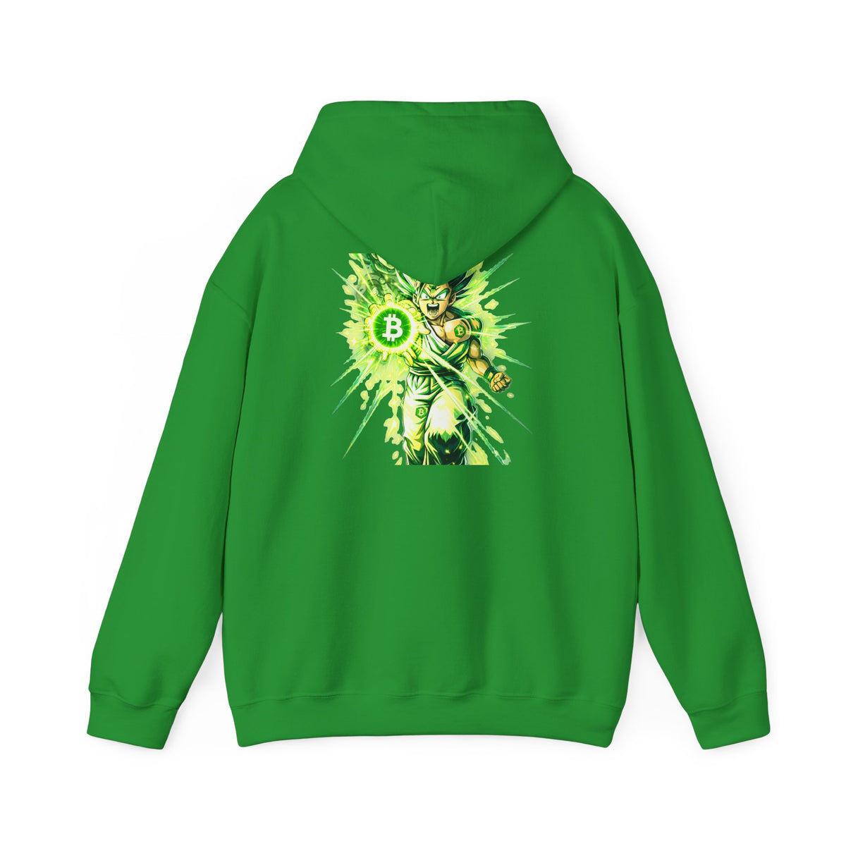 Gold Manga Warrior Hoodie