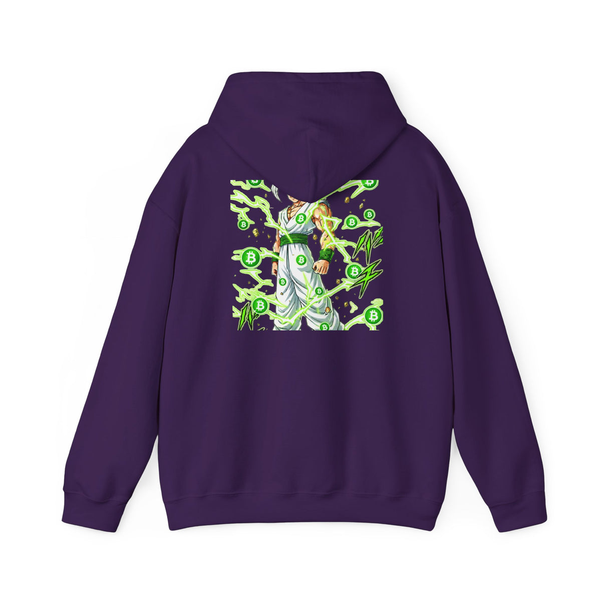 Silver Manga Warrior Hoodie