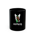 Green Tie Agent Black Mug