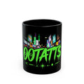 00TATT$ Times Square Black Mug