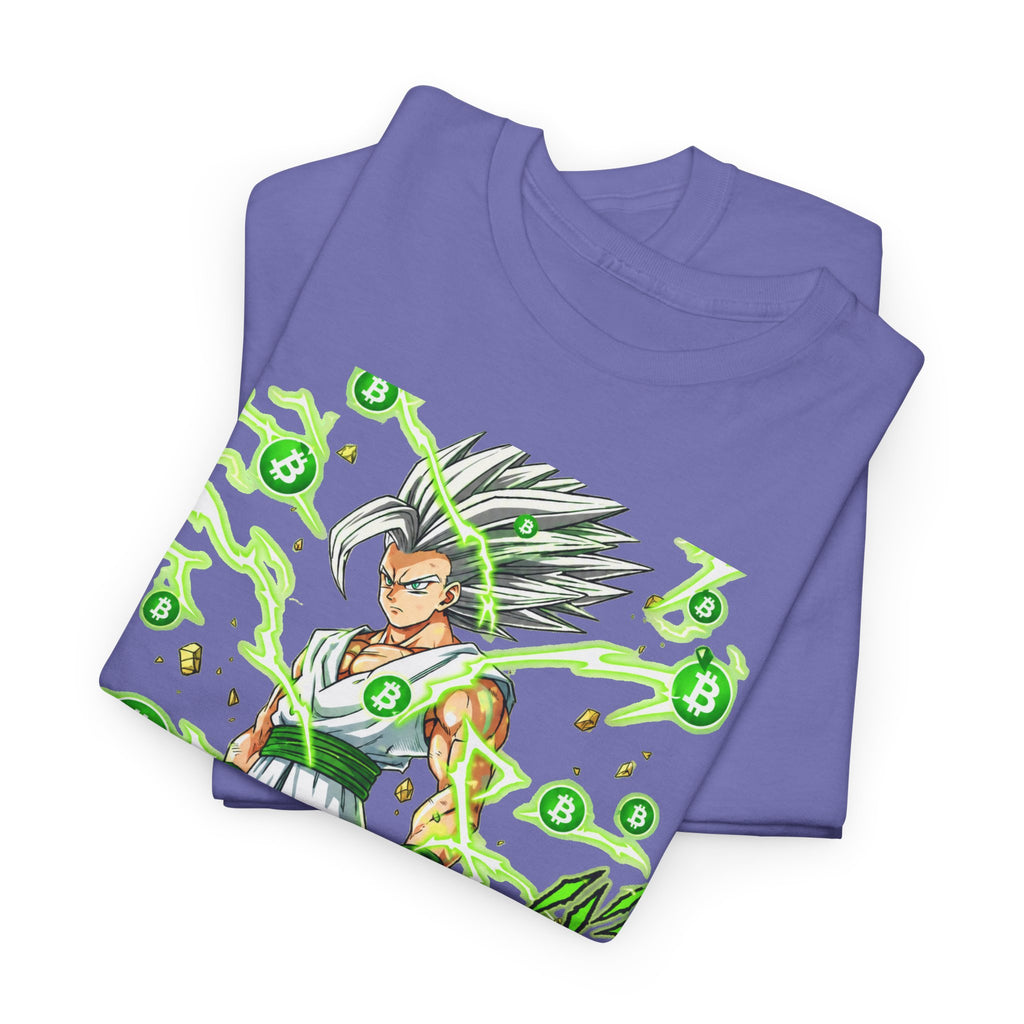 Silver Manga Warrior Tee