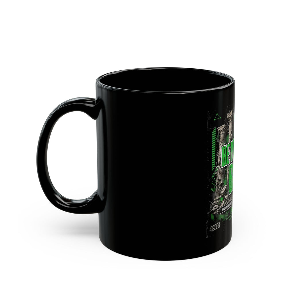 Be Your Own Bank Black Mug