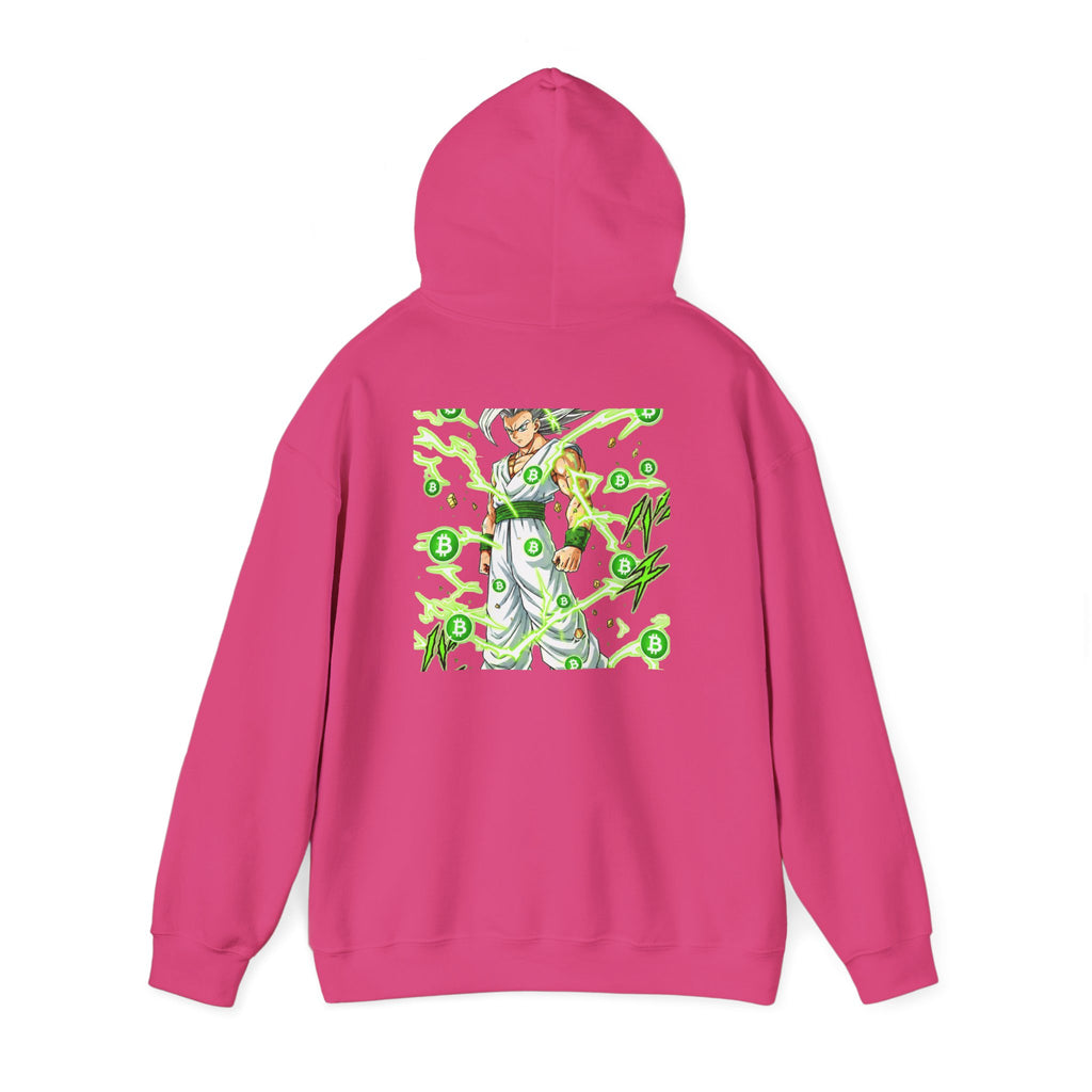 Silver Manga Warrior Hoodie