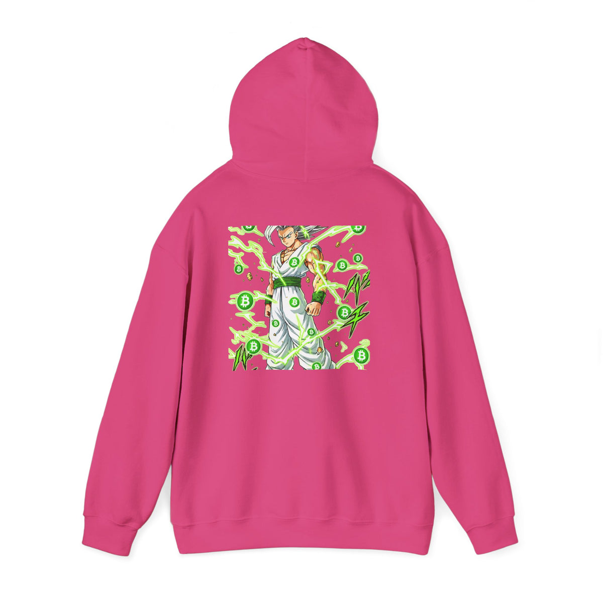 Silver Manga Warrior Hoodie
