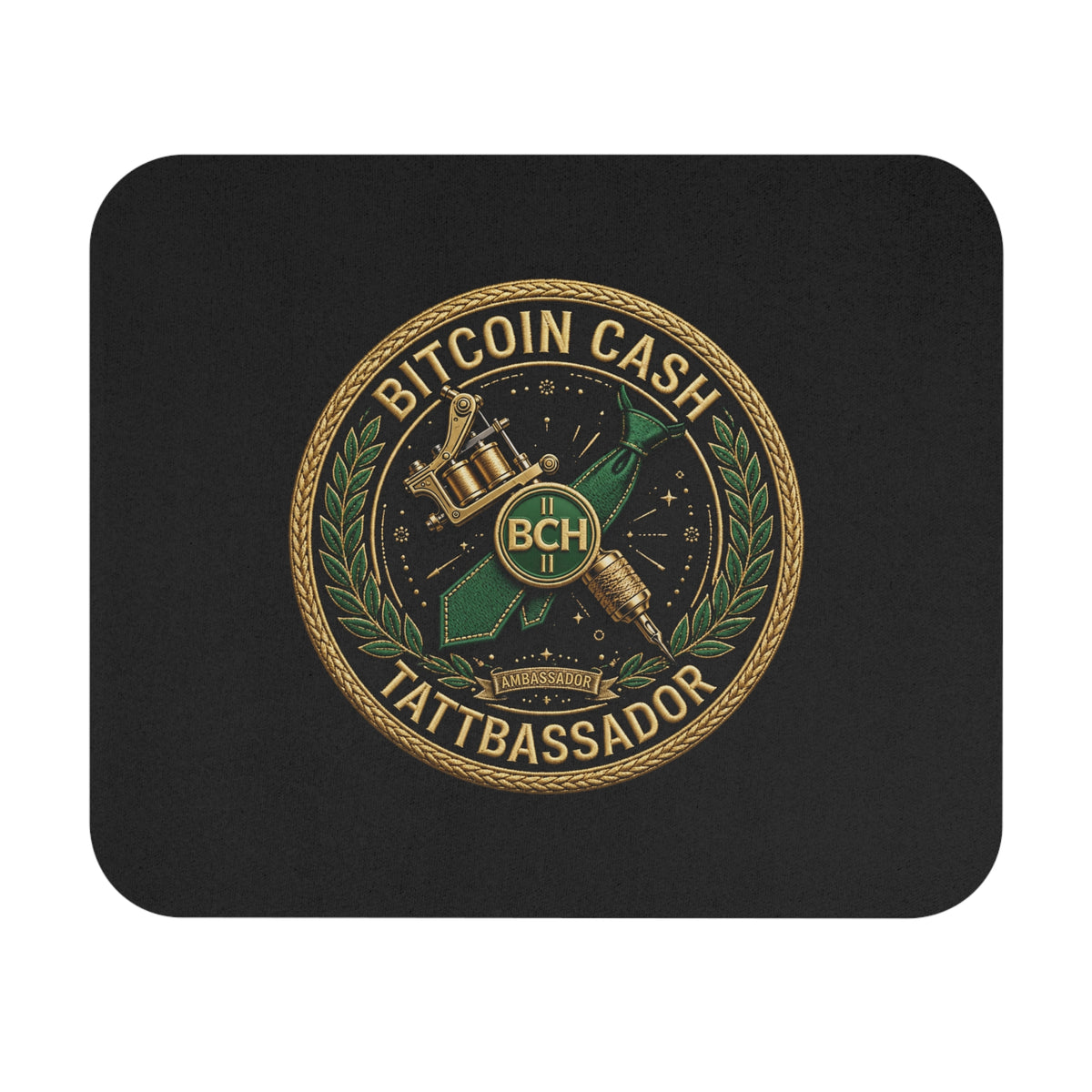 Tattbassador Badge Mouse Pad