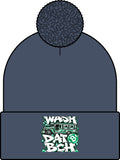 WASH DAT BCH — Hero Skullie (Green/White)