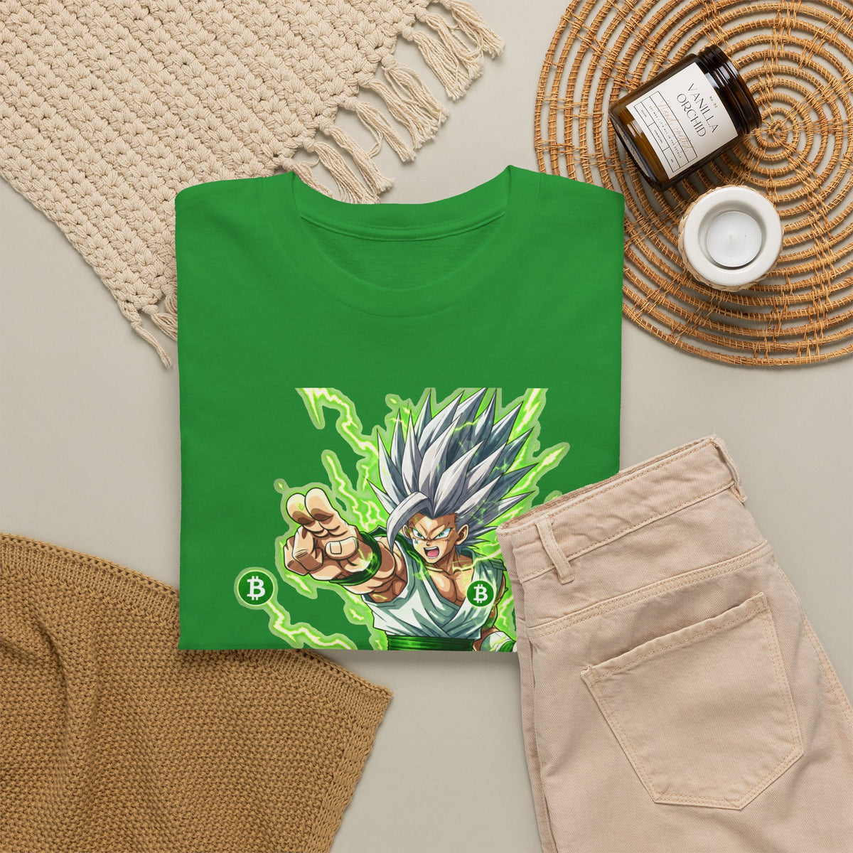 Silver Pointing Warrior Tee