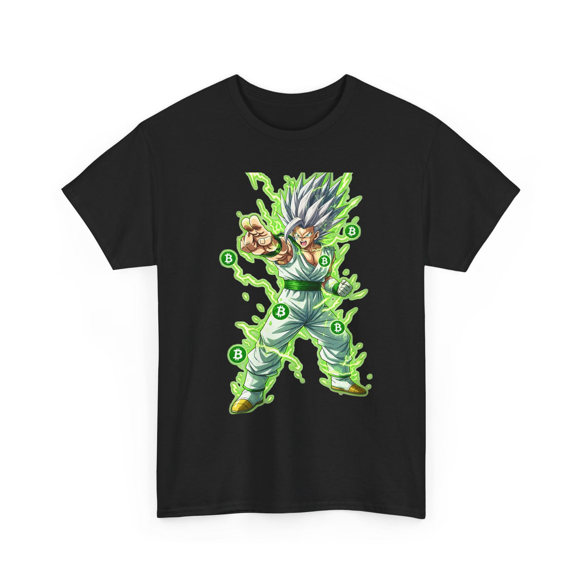 Silver Pointing Warrior Tee