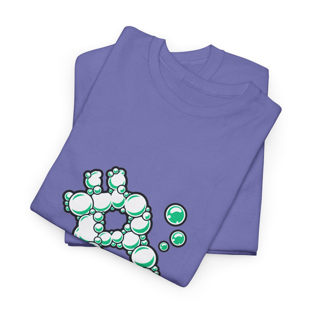 WASH DAT BCH — Bubble Cash Tee