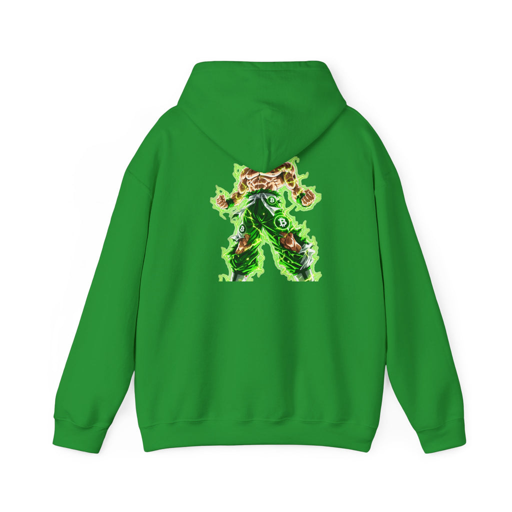 Silver Emerald Warrior Hoodie