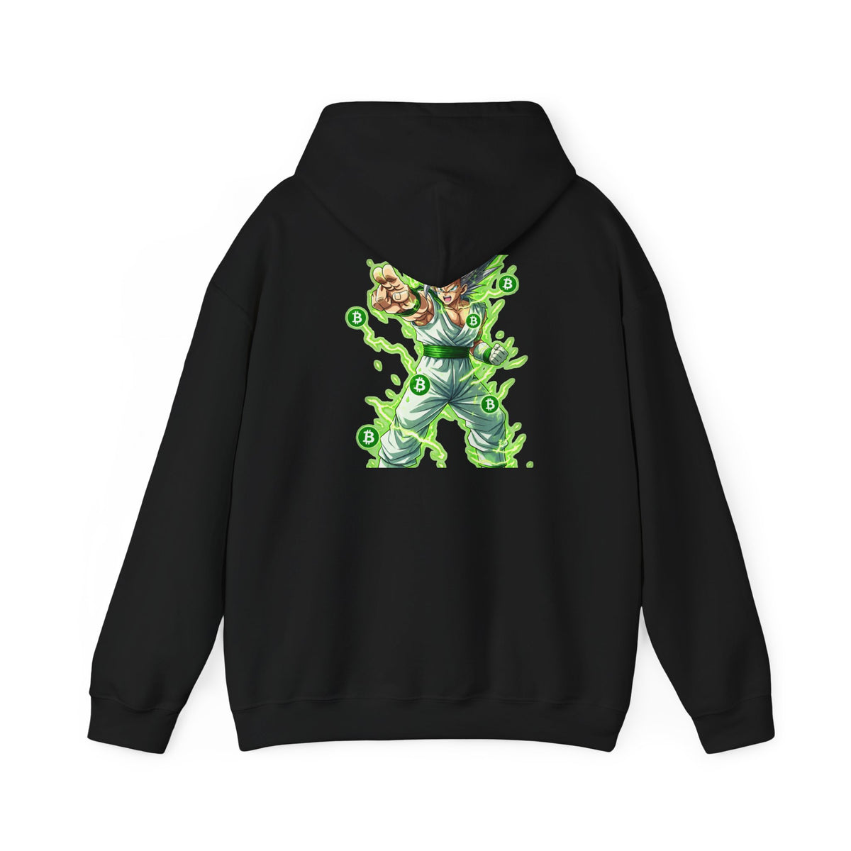 Silver Pointing Warrior Hoodie