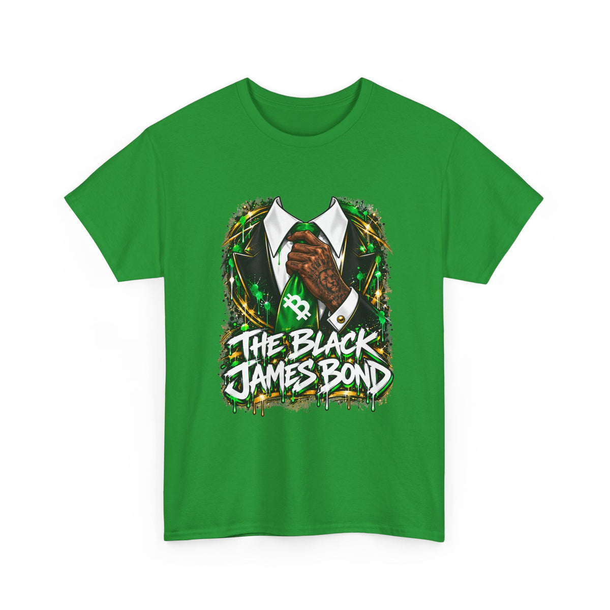 Green Tie Agent Tee