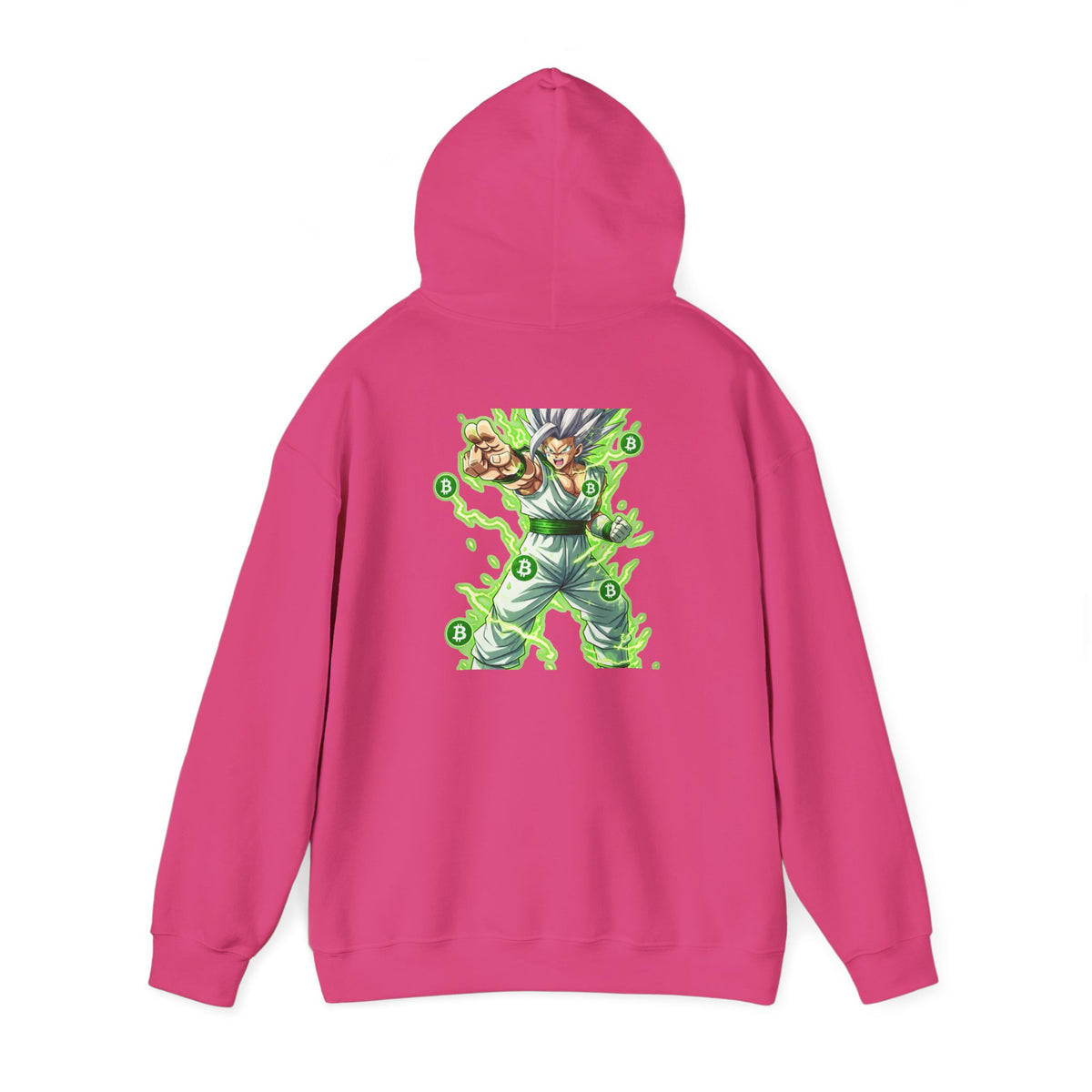 Silver Pointing Warrior Hoodie
