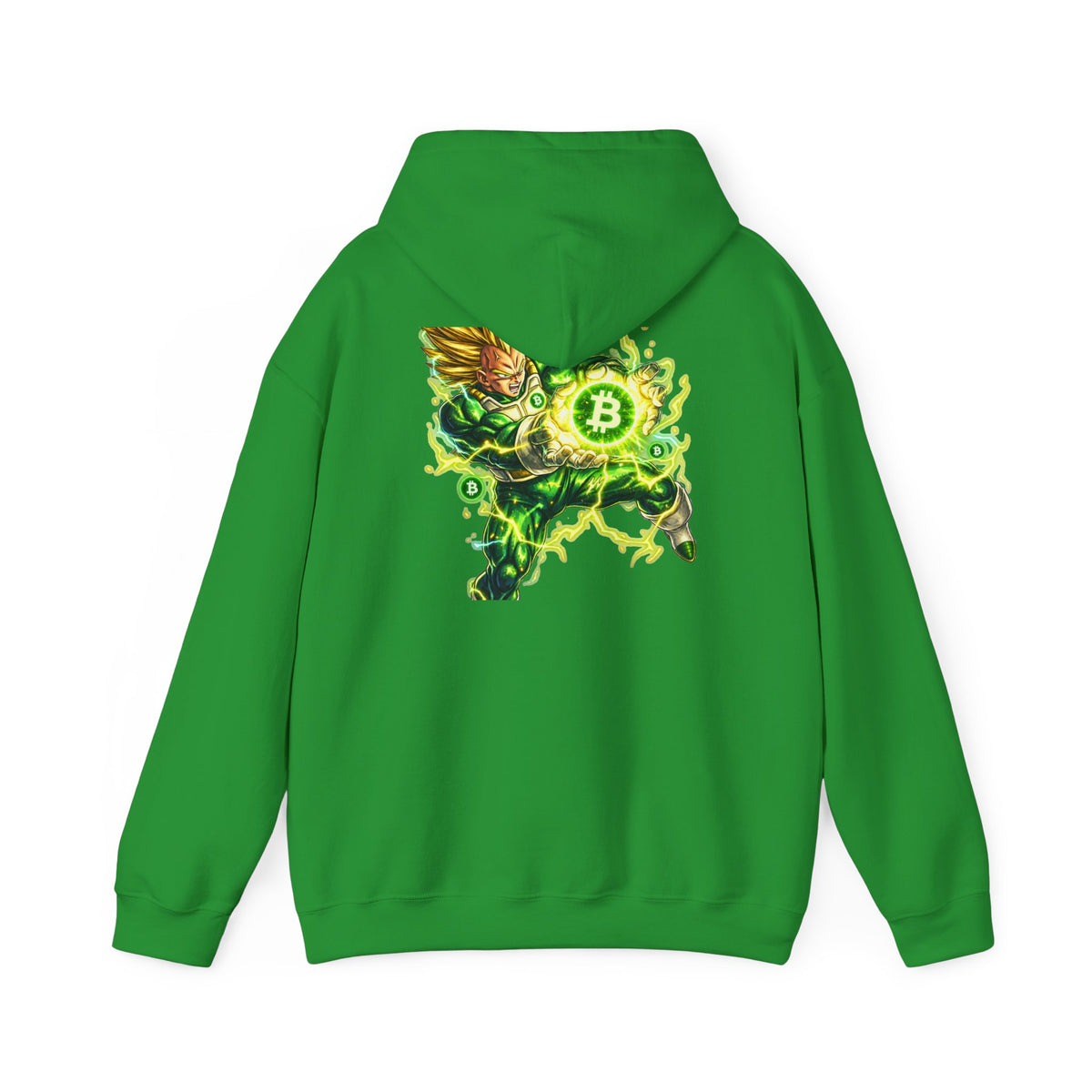 Gold Lightning Warrior Hoodie