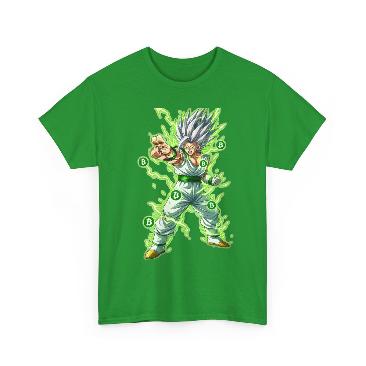 Silver Pointing Warrior Tee