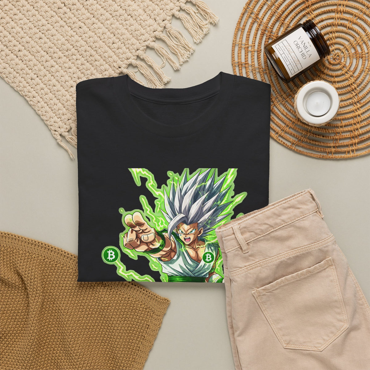 Silver Pointing Warrior Tee