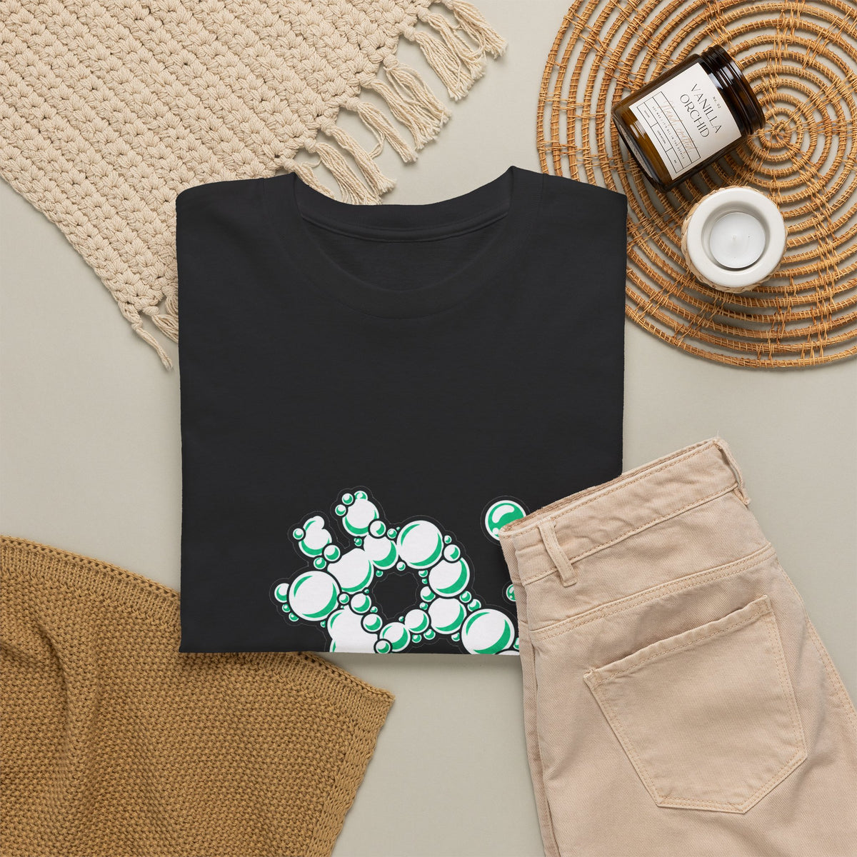 WASH DAT BCH — Bubble Cash Tee