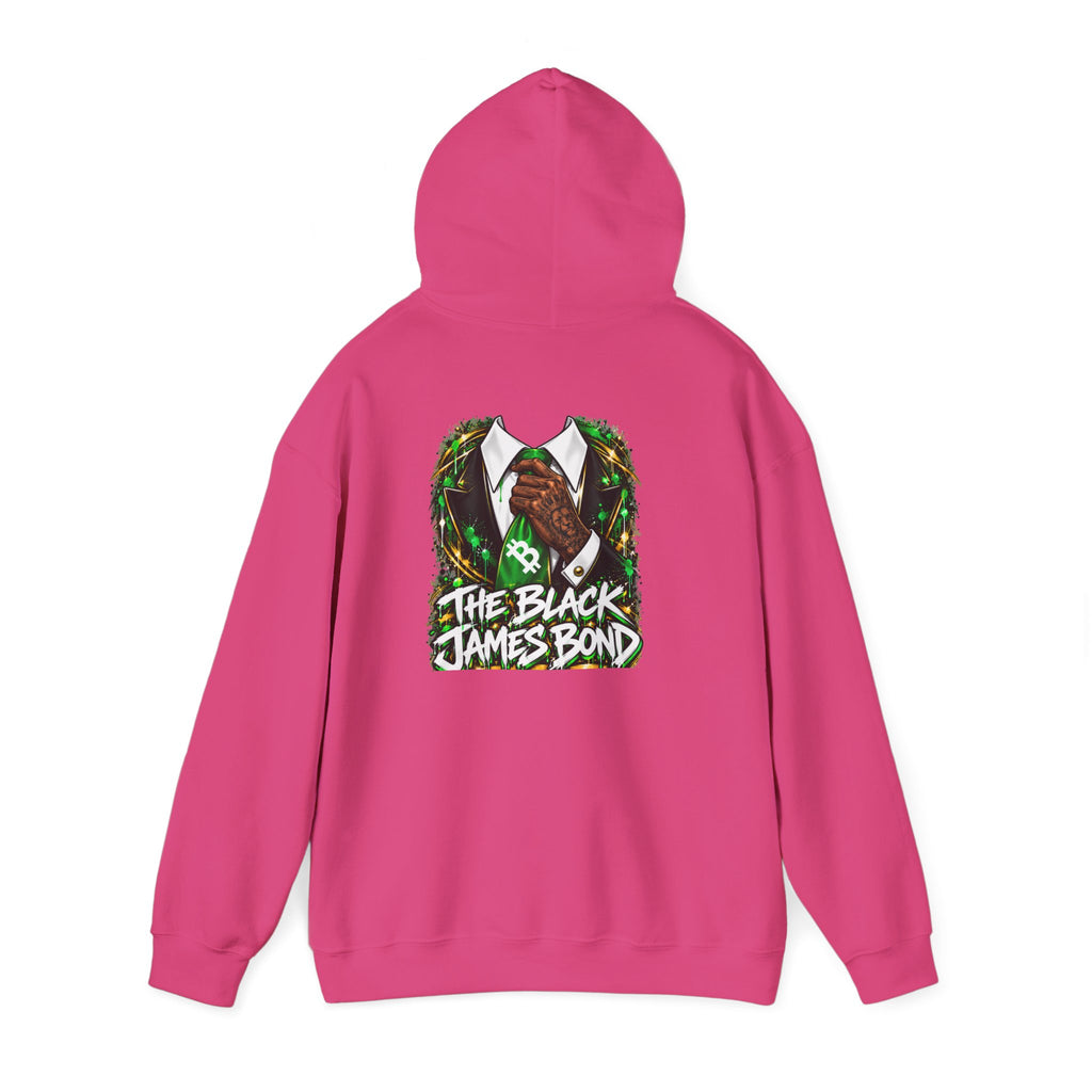 Green Tie Agent Hoodie