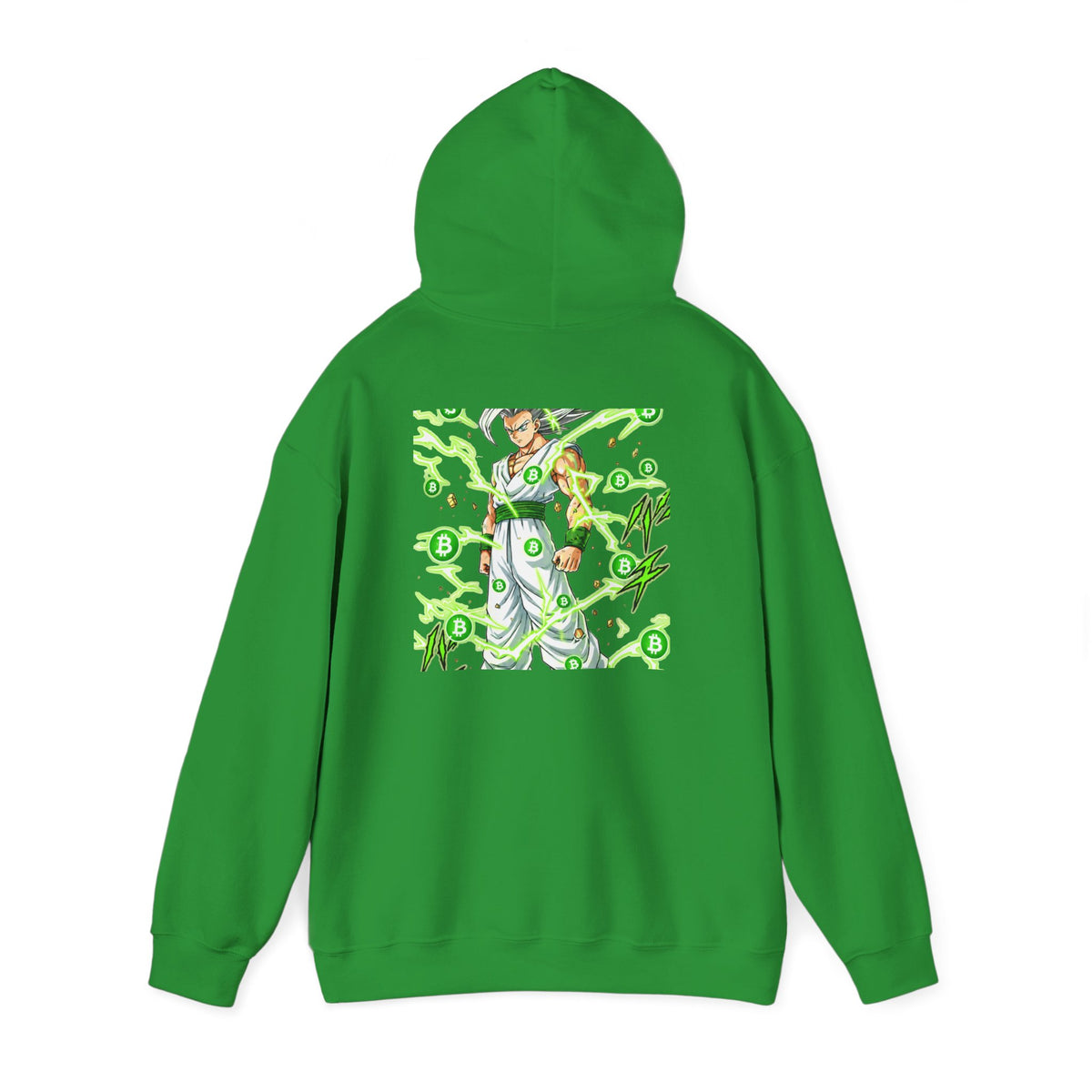 Silver Manga Warrior Hoodie