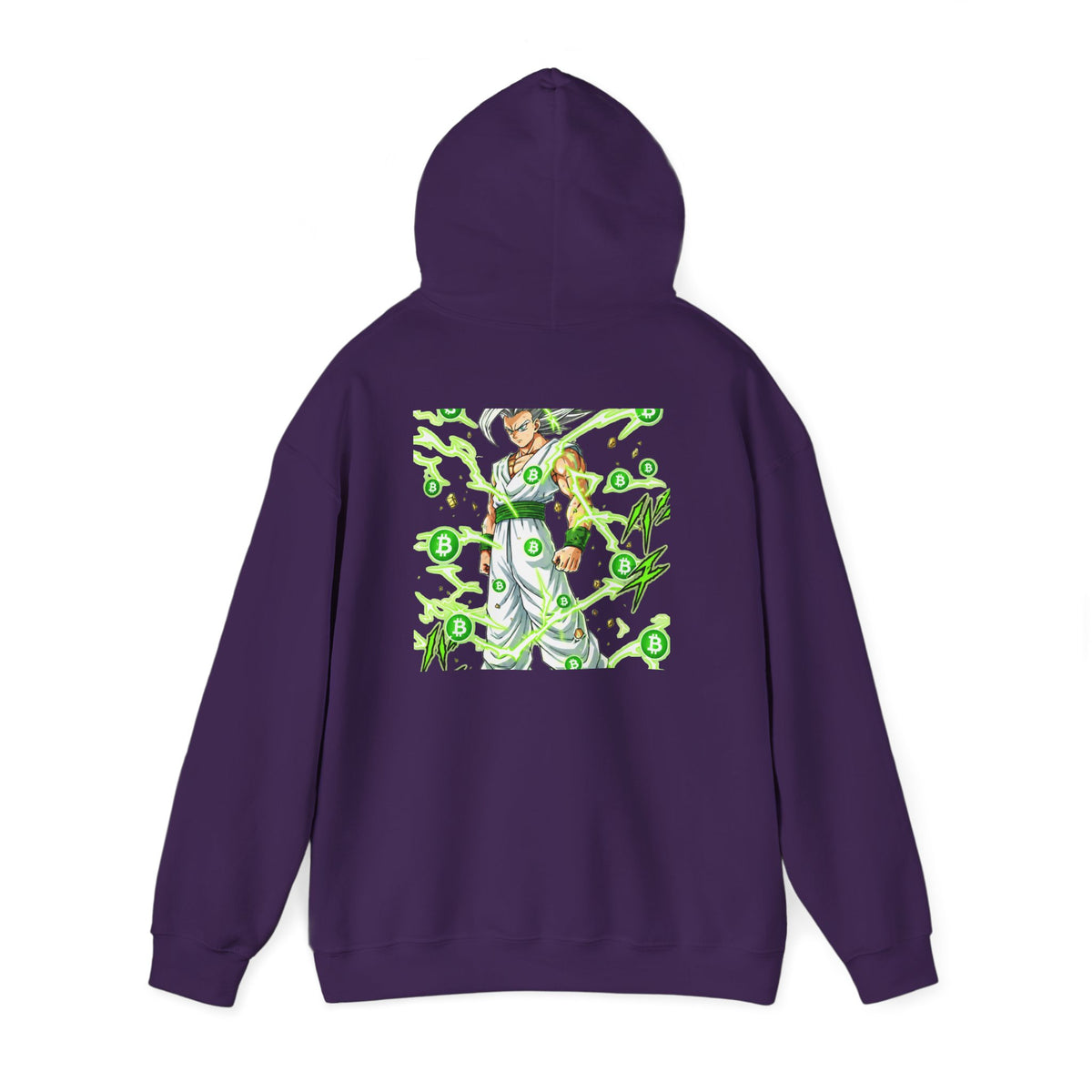 Silver Manga Warrior Hoodie