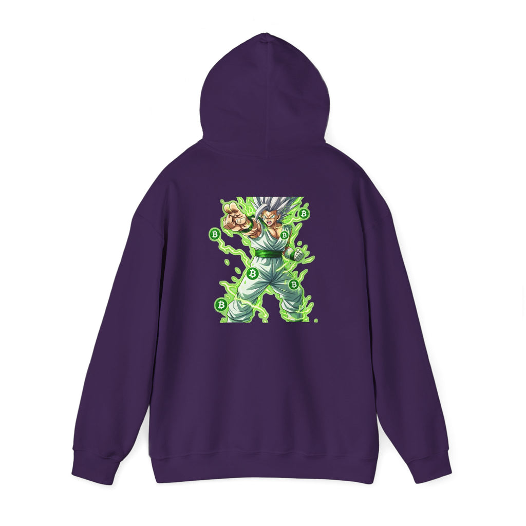 Silver Pointing Warrior Hoodie