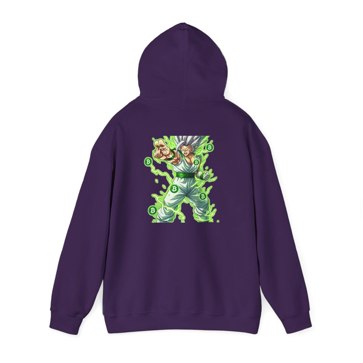 Silver Pointing Warrior Hoodie