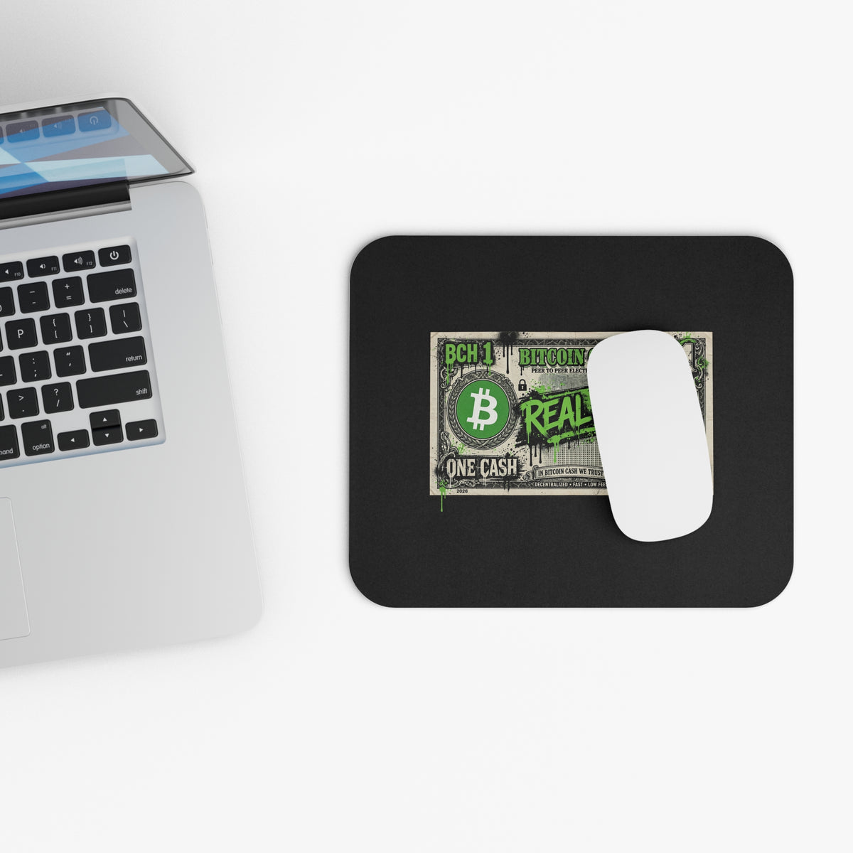 Real Money Bill Mouse Pad