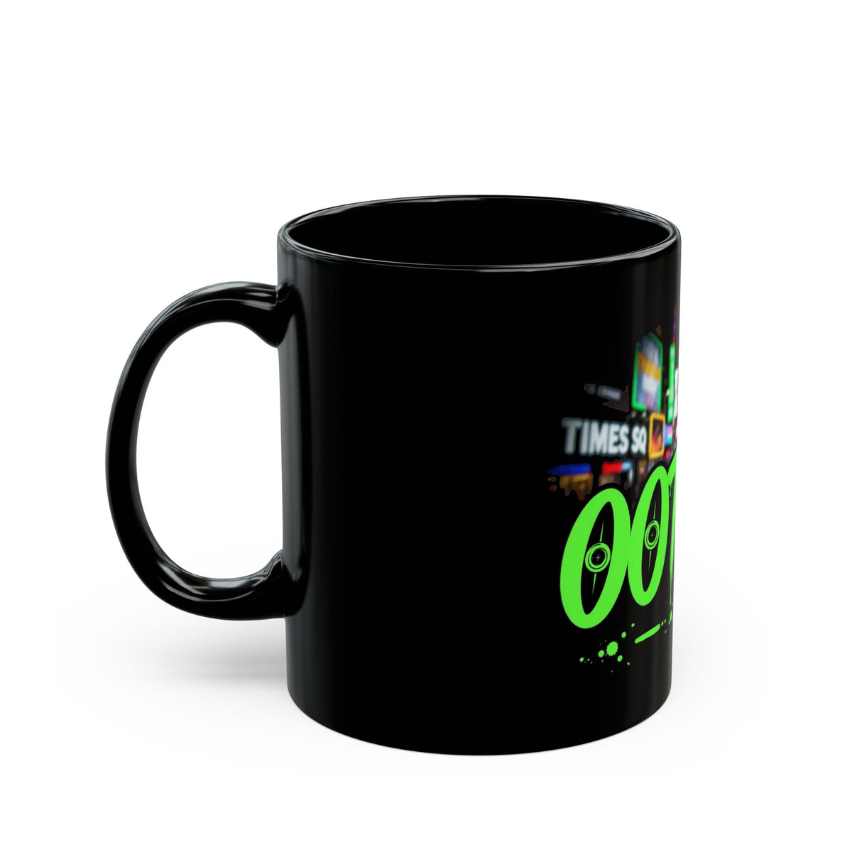 00TATT$ Times Square Black Mug