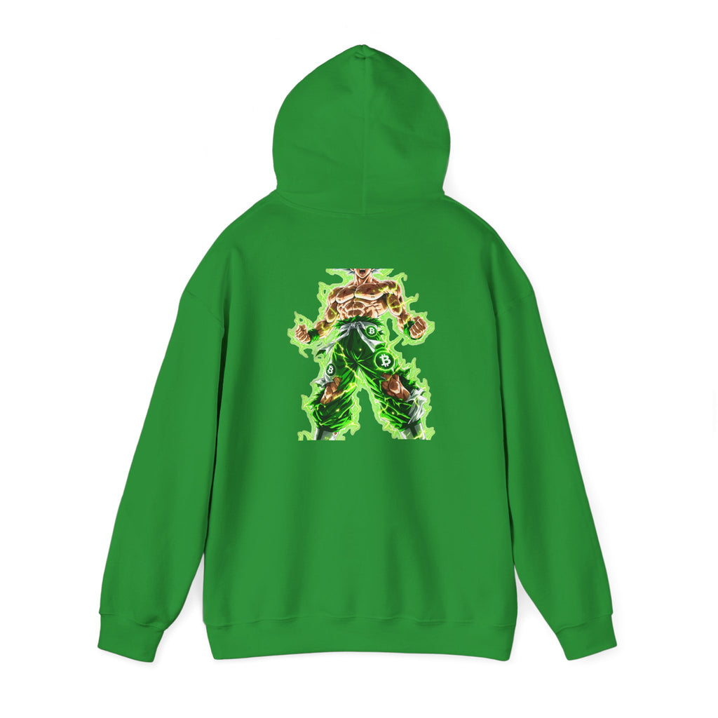 Silver Emerald Warrior Hoodie