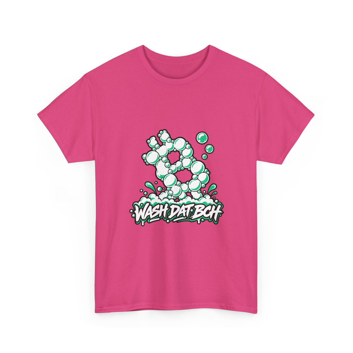 WASH DAT BCH — Bubble Cash Tee