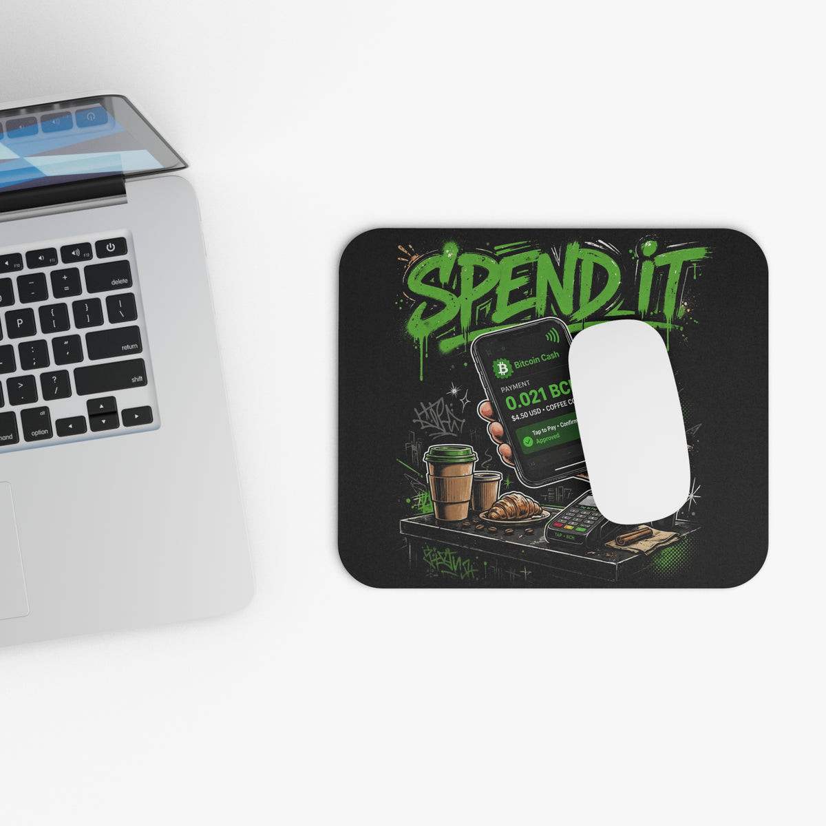 Spend It Mouse Pad