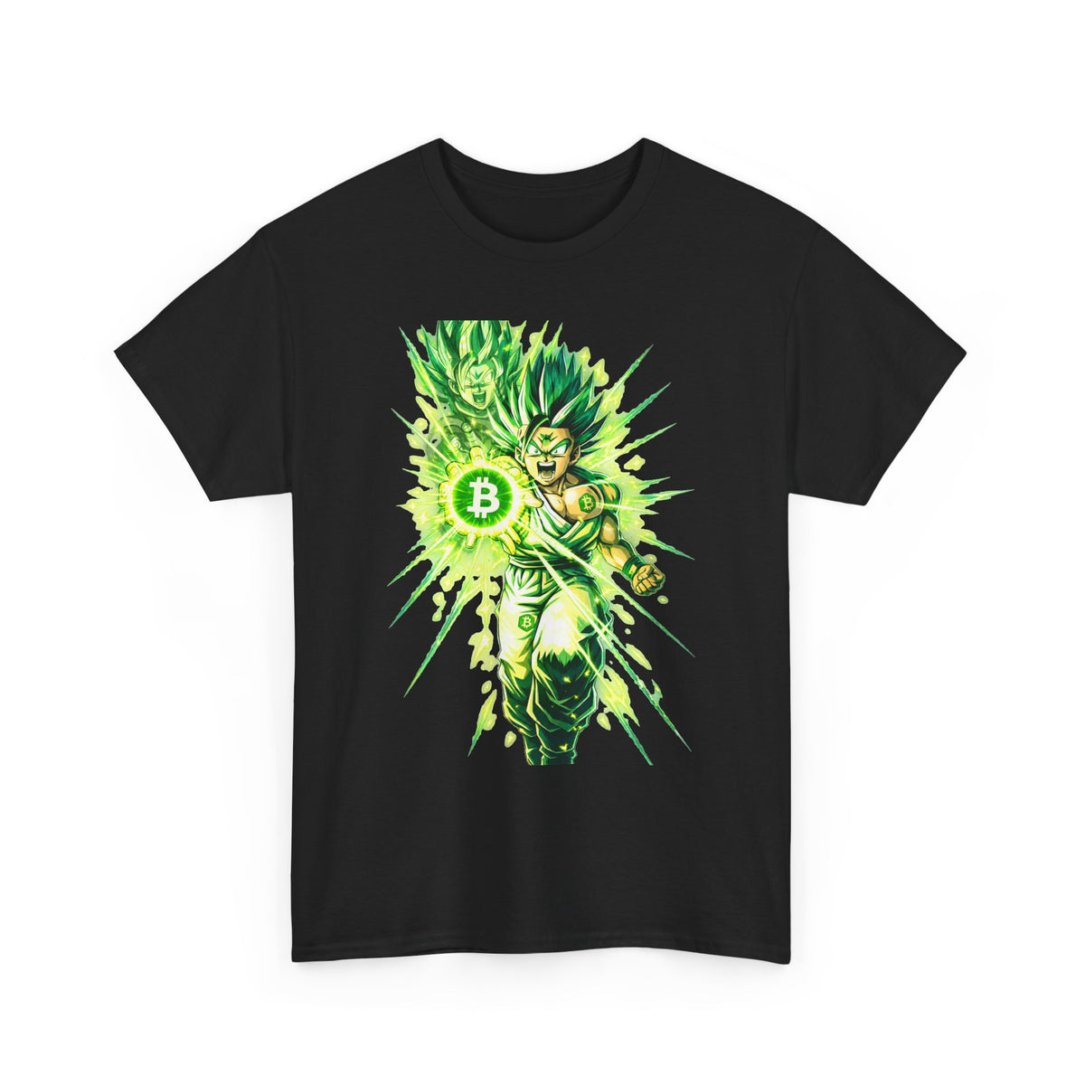 Gold Manga Warrior Tee