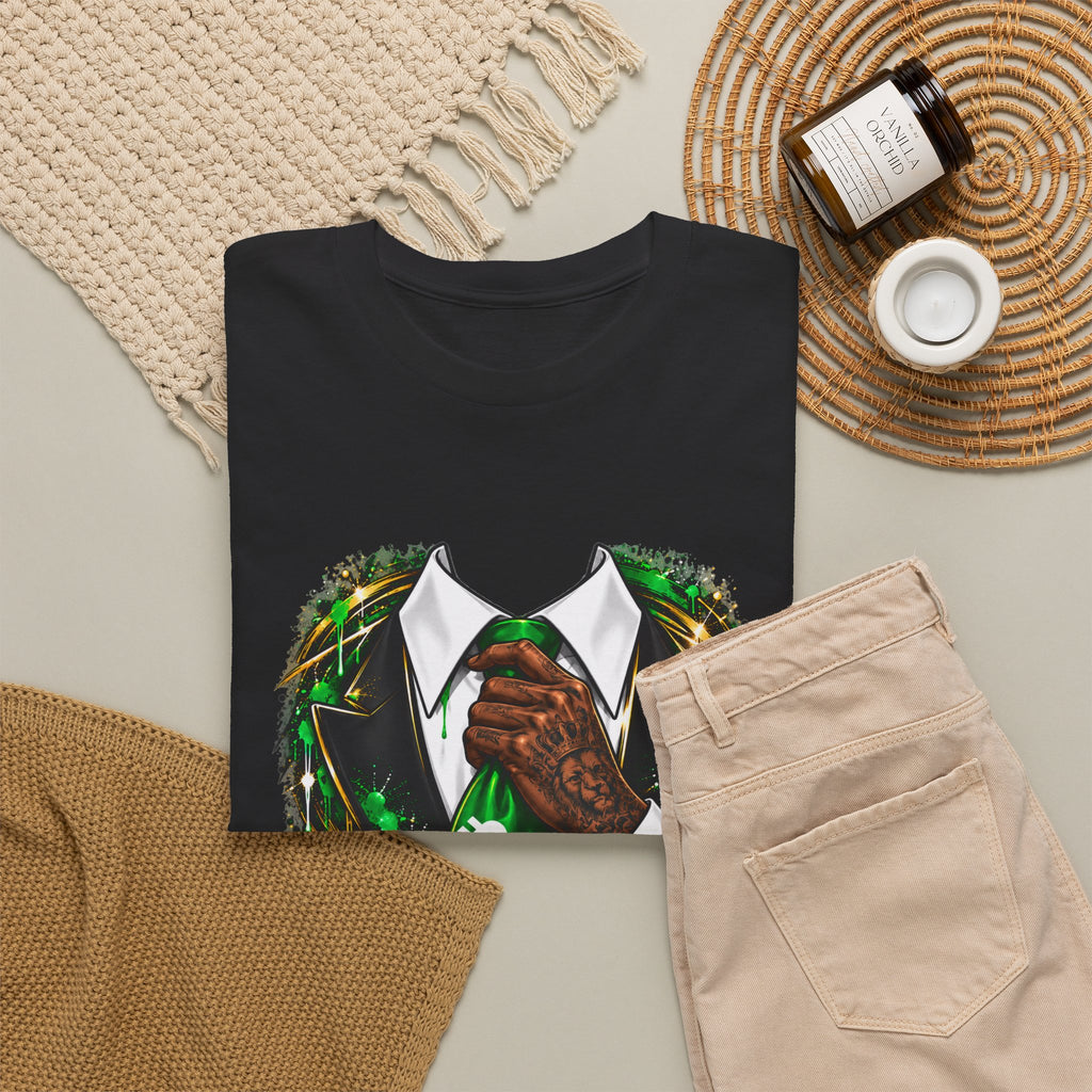 Green Tie Agent Tee