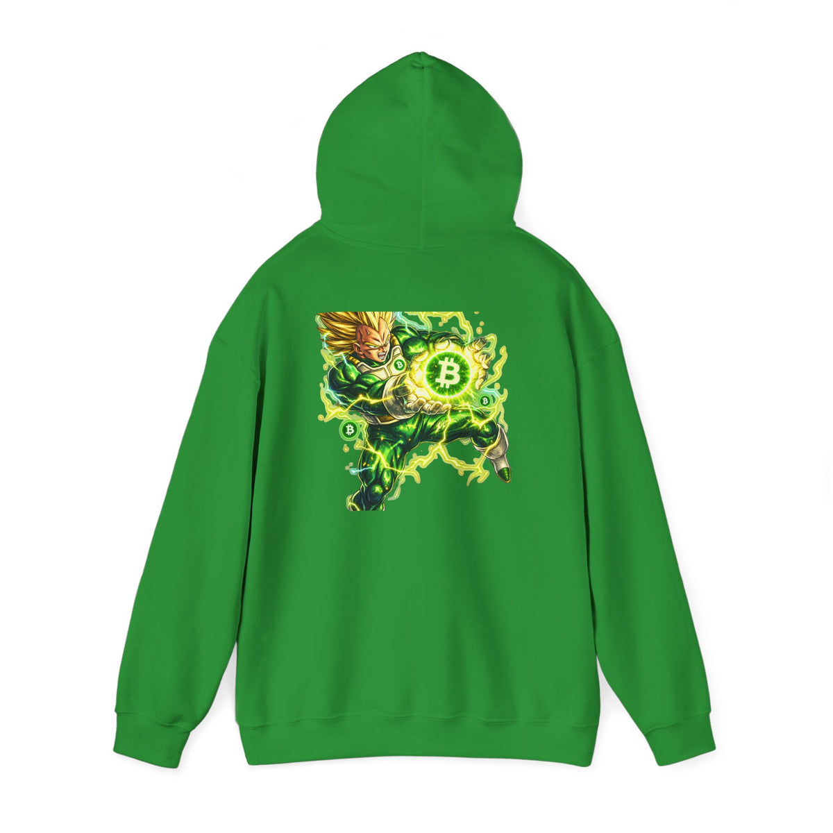 Gold Lightning Warrior Hoodie
