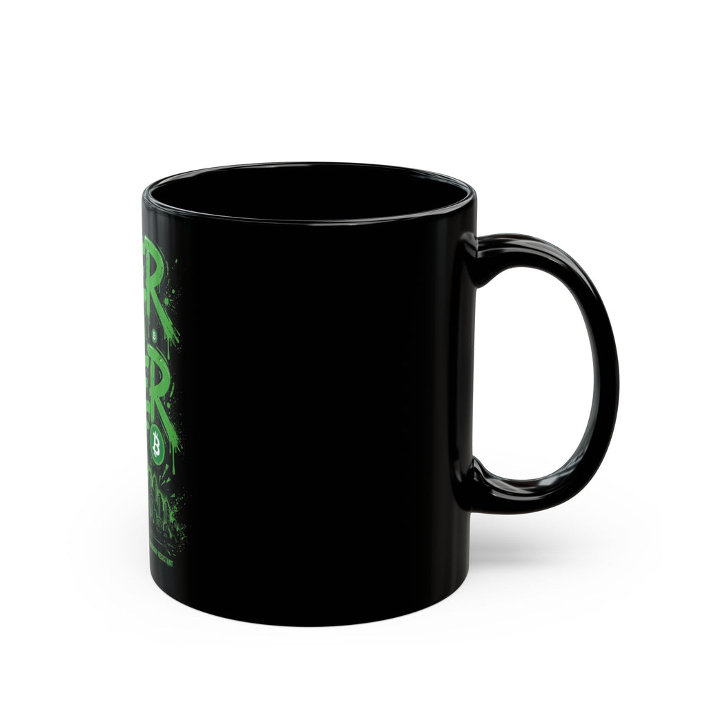 Peer to Peer Black Mug