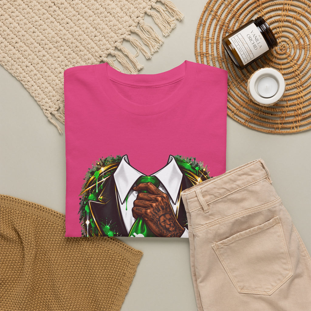Green Tie Agent Tee